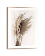 Tavla Slim Frame Wood 30x40 Sunny Grass Bouquet